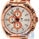 Aqua Master Munsingen 0.11 ct Diamond Mens Rose Gold Watch