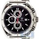Aqua Master Munsingen 0.11 ct Diamond Mens Black Dial Watch