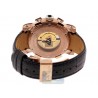 Aqua Master Automatic 3.50 ct Diamond Mens Rose Gold Watch