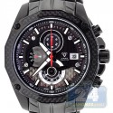 Aqua Master Carbon Chronograph Mens Black PVD Watch