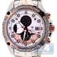 Aqua Master Carbon Chronograph Mens Rose Tone Watch