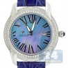 Aqua Master Slim 1.85 ct Diamond Mens Blue Watch