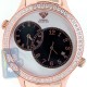 Aqua Master 2 Time Zone 2.45 ct Diamond Mens Rose Gold Watch