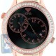 Aqua Master 2 Time Zone 2.45 ct Diamond Mens Rose Watch