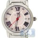 Aqua Master Classic Round White Dial Steel Womens Watch