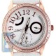 Aqua Master Classique .50 ct Diamond Womens Rose Gold Watch