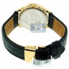 Aqua Master Classique 0.50 ct Diamond Womens Gold Steel Leather Band Watch