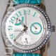 Aqua Master Classique 0.50 ct Diamond Womens Green Watch