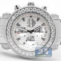 Joe Rodeo Junior Automatic 7.00 ct Diamond Silver Watch