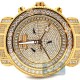 Joe Rodeo Junior 17.25 ct Iced Out Diamond Gold Watch JJU82