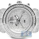 Joe Rodeo Junior 17.25 ct Iced Out Diamond Silver Watch JJU42