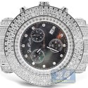Joe Rodeo Junior 17.50 ct Diamond Black Dial Watch JJU26