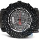 Joe Rodeo Junior 4.25 ct Diamond Mens Black Watch JJU158