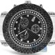 Joe Rodeo Junior 6.00 ct Black Diamond Mens Watch JJU45