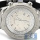 Joe Rodeo Master 6.50 ct Diamond Mens Silver Watch JJM68