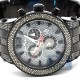 Joe Rodeo Broadway 5.00 ct Diamond Black Steel Watch JRBR14