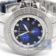 Joe Rodeo Razor 4.00 ct Diamond Mens Blue Dial Watch JROR3