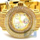 Joe Rodeo Rio 10.00 ct Iced Out Diamond Yellow Watch JRO19