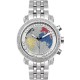 Joe Rodeo World Map 1.75 ct Diamond Mens Watch JCL49(W)