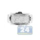 14K White Gold 1.03 ct Princess Cut Diamond Mens Ring