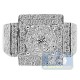 14K White Gold 2.25 ct Diamond Cluster Mens Signet Ring