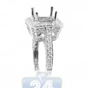 18K Gold 1.45 ct Diamond Semi Mount Engagement Ring Setting
