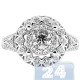 14K White Gold 1.00 ct Diamond Antique Engagement Ring