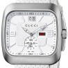 Gucci Coupe Quartz Web White Dial Mens Steel Watch YA131303