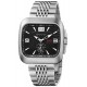 Gucci Coupe Quartz Steel Bracelet Black Dial Mens Watch YA131305