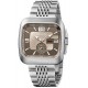 Gucci Coupe Quartz Steel Bracelet Brown Dial Mens Watch YA131301