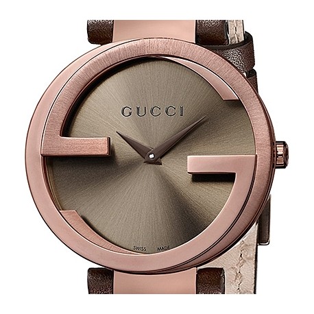 gucci watch women's leather band