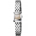 Gucci G-Frame Square Case Brown Steel Bracelet Watch YA128501