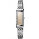 Gucci G-Frame Steel Diamond Bracelet Womens Watch YA127508