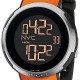 Gucci I-Gucci Digital Orange Rubber Mens Watch YA114104