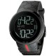 Gucci I-Gucci Digital Black Rubber Mens Watch YA114207