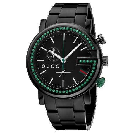 Gucci G-Chrono Green Topaz Mens Watch YA101349