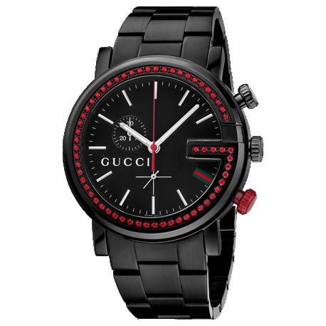 Gucci G-Chrono Red Topaz Mens Watch YA101348