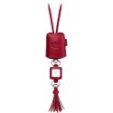 Gucci Gucci-1932 Red Leather Pendant Womens Watch YA130418