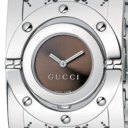 Gucci Twirl Large Steel Womens Watch YA112401