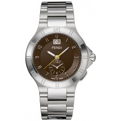Fendi High Speed Dual Time Brown Dial Watch F478120