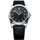 Swiss Army Infantry Black Leather Mens Watch 241584