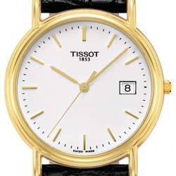 Tissot Carson 18K Yellow Gold Mens Watch T71.3.429.11
