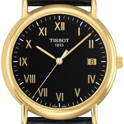 Tissot Carson 18K Yellow Gold Mens Watch T907.410.16.053.00
