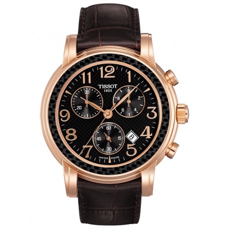Tissot Chronograph 18K Rose Gold Mens Watch T906.417.76.057.00