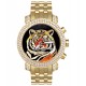 Joe Rodeo 14K Yellow Gold 7.00 ct Diamond Mens Watch GOLD2