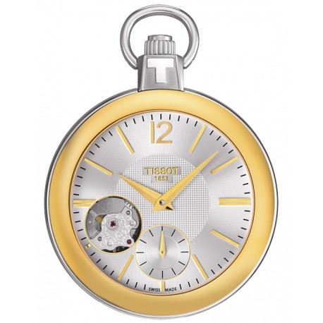 Tissot Mechanical Skeleton Pocket Watch T853.405.29.037.00