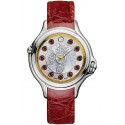 Fendi Crazy Carats Red Leather 38 mm Watch F101034573D1