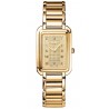 F701415000 Fendi Classico Large Rectangular Yellow Gold Watch 31mm