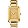 F701435000 Fendi Classico Medium Rectangular Yellow Gold Watch 25mm