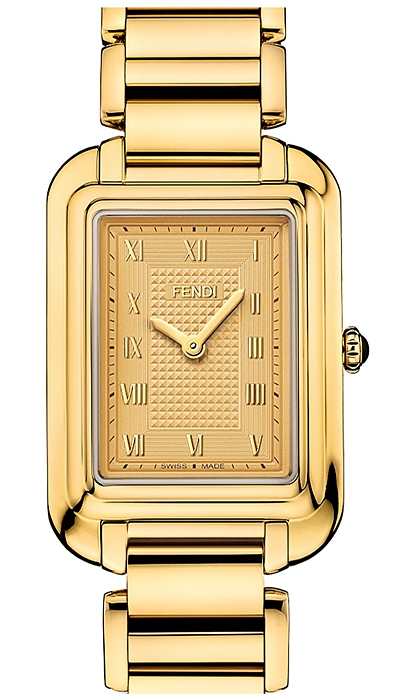 fendi classico watch gold